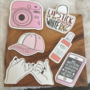 Girly sticker bundle
